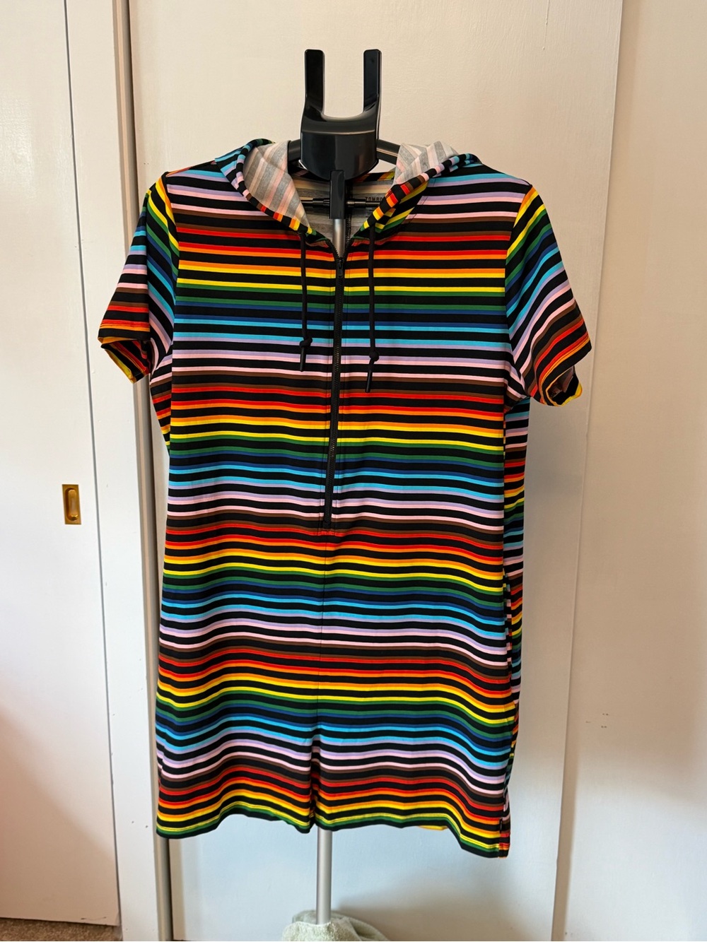 TomboyX Anywhere Romper -  Progress Pride Stripes
